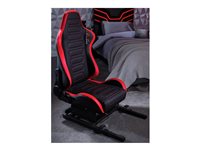 X Rocker Chicane Gamer Stol Sort Rød