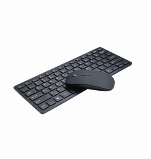 X5 Bluetooth Tastatur & Mus Kombo (Engelsk layout) - Sort