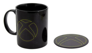 Xbox Krus med Bordskåner - 300ml - Sort