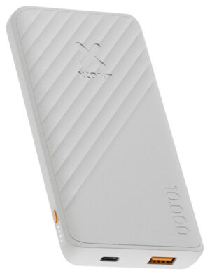Xtorm Go2 Power Bank - 10.000mAh, 15W, USB-C & USB-A (Hvid)