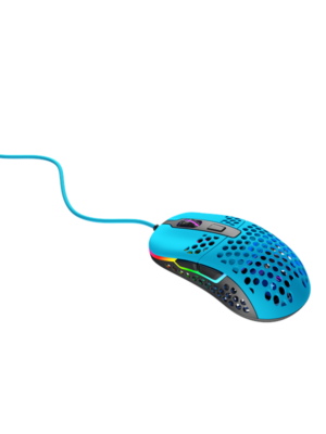 Xtrfy M42 RGB - Miami Blue - Gaming Mus - Optisk - 6 knapper - Blue with RGB