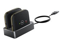Yealink CPW65-DECT-Duo Trådløs mikrofon Sort