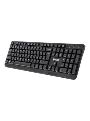 Yenkee YKB 1002CS - keyboard - QWERTZ - Tastatur - Sort