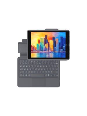 ZAGG Pro Keys with Trackpad - Tastatur & Folio sæt - Nordisk - Grå