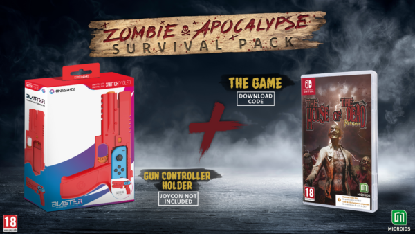 Zombie Survival Pack: House of the Dead Remake&Blaster (Code in Box)