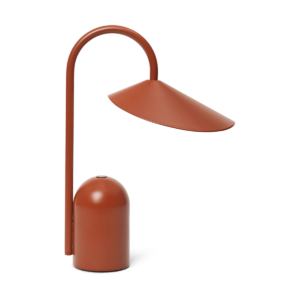 ferm LIVING Arum bærbar lampe Oxide Red