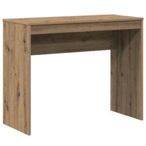 vidaXL skrivebord 90x40x72 cm konstrueret træ kunsteg