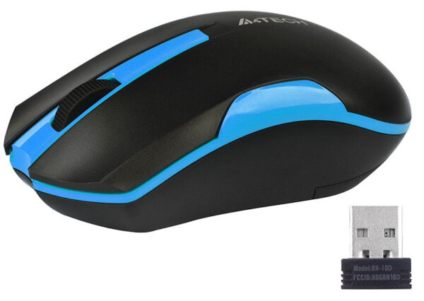 A4Tech G3-200N Trådløs Optisk Mus - USB-A, 1000 dpi