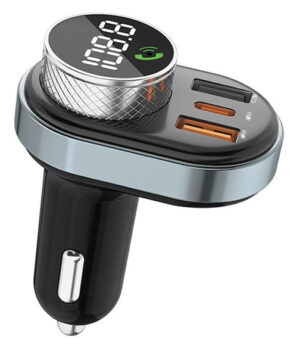 Awei C843 Håndfri Sæt - Bluetooth, FM-Transmitter, MP3, USB-C