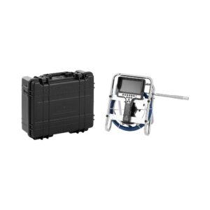 Kloak-kamera - 30 m - 12 LED - 7" IPS-display - med stander