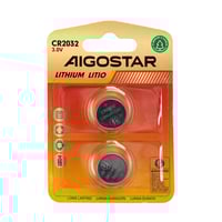Knapcellebatteri CR2032 3V-2B med 3 rs producentgaranti til 3.0V