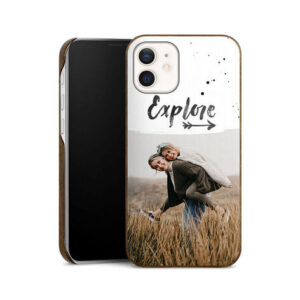 Mobilcover - Træ slim cover