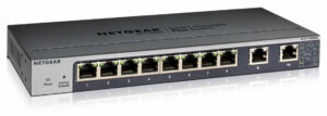 NETGEAR GS110EMX Administreret - L2 10G Ethernet (100/1000/10000) - Sort