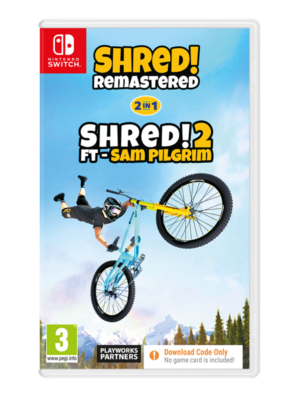 Shred! Remastered + Shred! 2 - ft Sam Pilgrim (Code in a Box) - Nintendo Switch - Racing