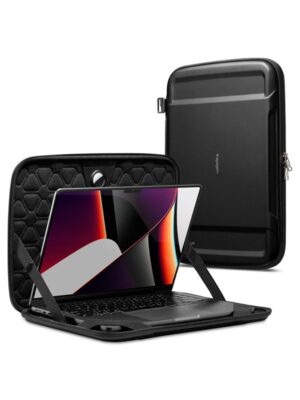Spigen Rugged Armor Pro - black - MacBook Pro 16" M3 2023/M2 2023/M1 2021