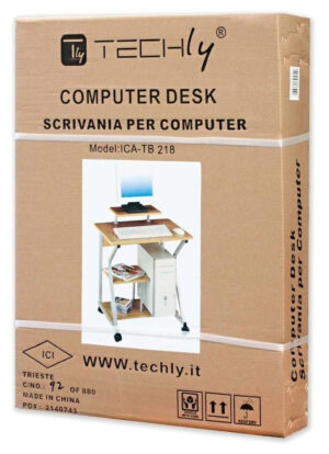 Techly ICA-TB 218 Computerbord - 700x510x810mm - Bøg