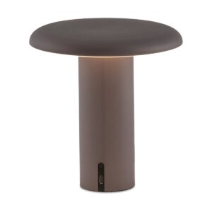 Artemide Takku bærbar bordlampe 19 cm Anodized grey