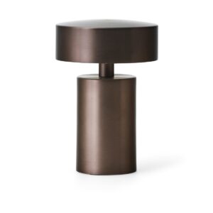Audo Copenhagen Column bærbar bordlampe IP44 Bronze