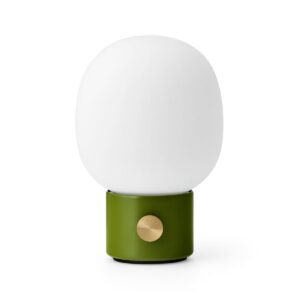 Audo Copenhagen JWDA bærbar bordlampe Dusty green
