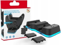 JYS Ladestation + 2x Batteri til Xbox One X Pad / Jys-x129