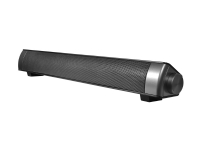 Megasat Soundbar I, 12 W, 12 W, 1%, Sort, LED, Ledningsført
