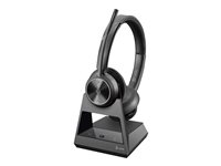 Poly Savi 7320 Trådløs Trådløst headset-system Sort