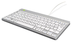R-Go Tools RGOCONDWDWH Tastatur - USB, QWERTY - Hvid
