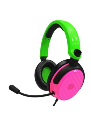 STEALTH C6-100 - Neon Green / Pink - Wired Headset - Sony PlayStation 4