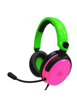 STEALTH C6-100 - Neon Green / Pink - Wired Headset - Sony PlayStation 4