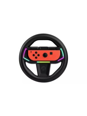 STEALTH Light Up Switch Racing Wheel - Wireless Wheel - Nintendo Switch