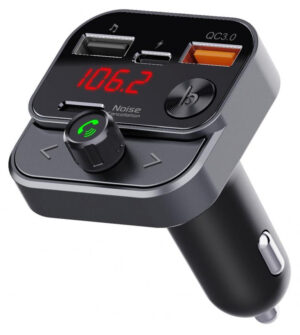 Technaxx FMT1700BT FM Transmitter & Bass Booster - Bluetooth 5.3, USB-C/A, QC3.0