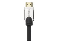 VivoLink Pro HDMI-kabel med Ethernet 5m Sort