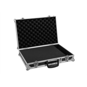 Flightcase til 6 trådløse mikrofoner. Sort