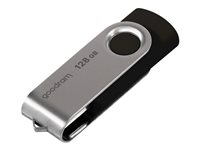 GOODRAM UTS2 128GB USB 2.0 Sort Sølv