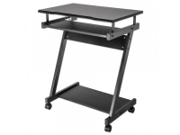 Mobilt computerbord 590x370mm sort