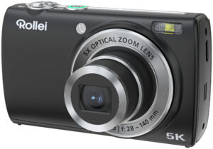 Rollei Powerflex Compact Kamera - 5K, 64MP - Sort
