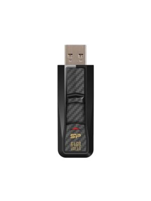 Silicon Power Blaze B50 - Sort - 256GB - USB Stick