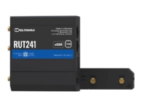 Teltonika RUT241 eSIM - Trådløs router - WWAN 2,4 GHz - 2G, 3G, 4G - DIN monterbar på skinne