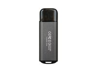 Transcend JetFlash 920 128GB USB 3.2 Gen 1 Grå