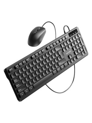 Vention Wired Keyboard + Mouse + Mouse Pad Set KTCB0-EN - Tastatur & Mus sæt - Sort