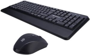 Voxicon Dmk-201wlh# Tastatur Mus Inkluderet Rf Trådløst Qwerty Nordisk Sort Nordisk