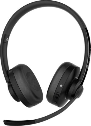 Voxicon P60 Enc - Bluetooth-headset Med Støjreducerende Mikrofon Og Teams-understøttelse Usb Type-a Sort