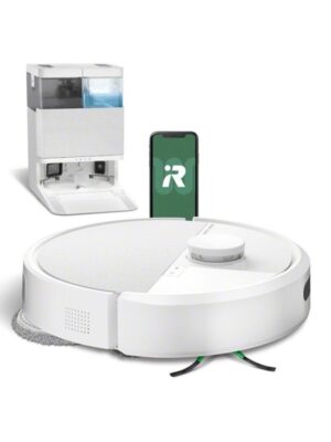 iRobot Robotstøvsuger Roomba Combo 405 Combo Plus Robotstøvsuger - Hvid