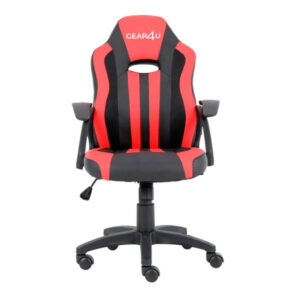 Gear4U Junior Hero Gamer stol - Sort, Rød