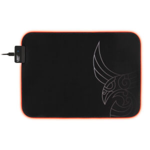 L33T Karlvagn Gaming Musemåtte M med RGB (35,5x25,5cm)