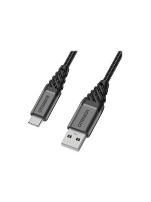 OtterBox Premium Cable USB A-C 1M - black