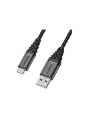 OtterBox Premium Cable USB A-C 2M - black