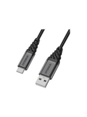 OtterBox Premium Cable USB A-C 3M - black