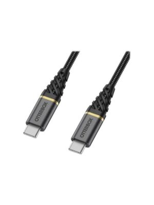 OtterBox Premium Cable USB C-C 1M USB-PD - black
