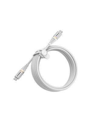 OtterBox Premium Cable USB C-C 3M USB-PD White